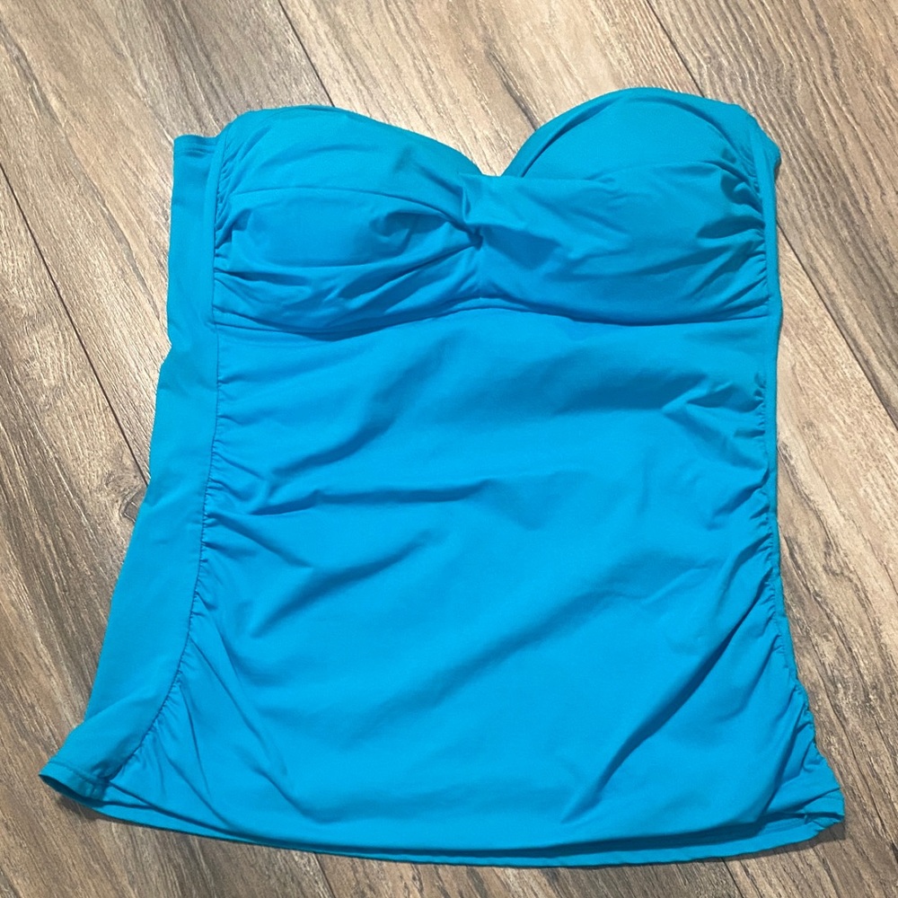 Anne Cole Turquoise One Piece Swimsuit